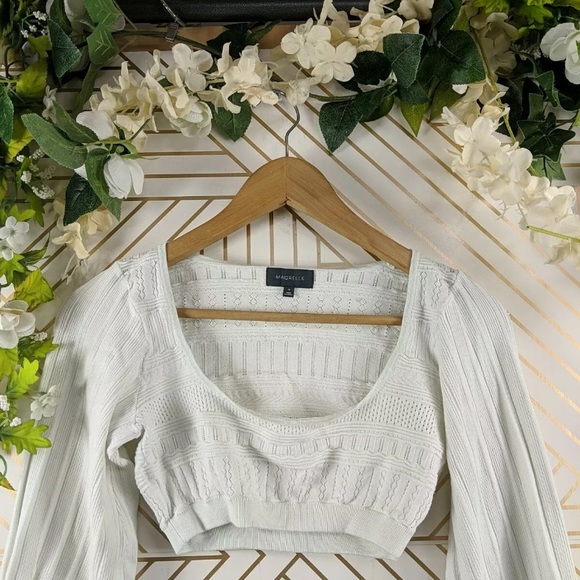 Majorelle Priscilla knit cropped long sleeve XS - Picture 10 of 12